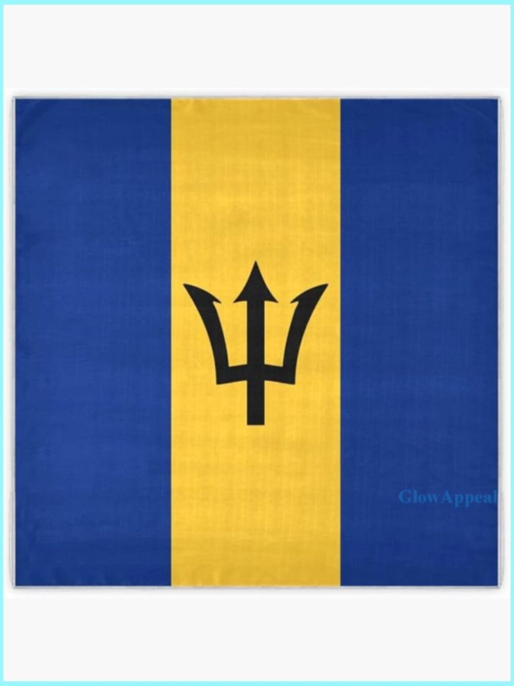 Large 35" Square Silk-Like Polyester Scarf, Versatile Head & Neck Wrap